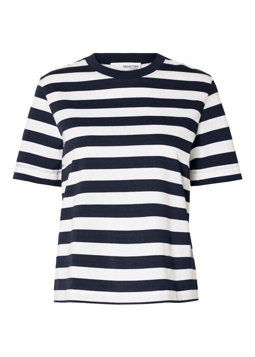 SELECTED FEMME Selected Femme Striped Boxy T-Shirt