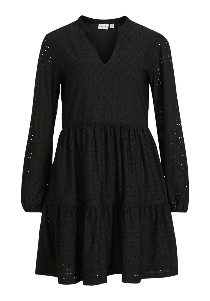 Vila Vikawa Embroidered Dress