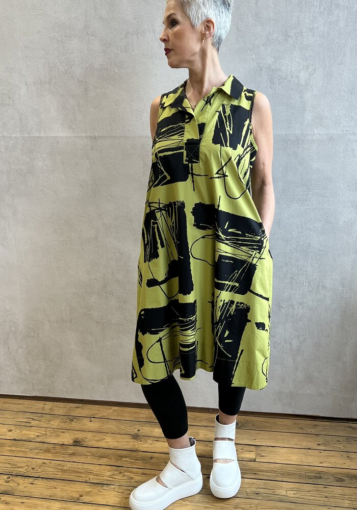 Luukaa Sleeveless Print Dress 24Y520