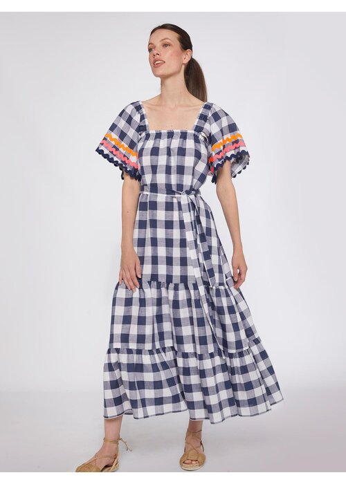 VILAGALLO Vilagallo Gingham Dress