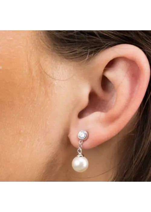 SCREAM PRETTY Scream Pretty SP-410 Pearl Drop Earrings