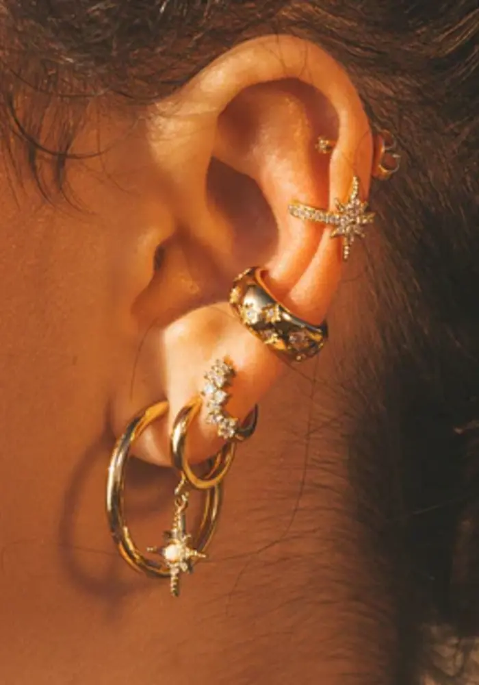 Scream Pretty SP-284 Starburst Ear Cuff