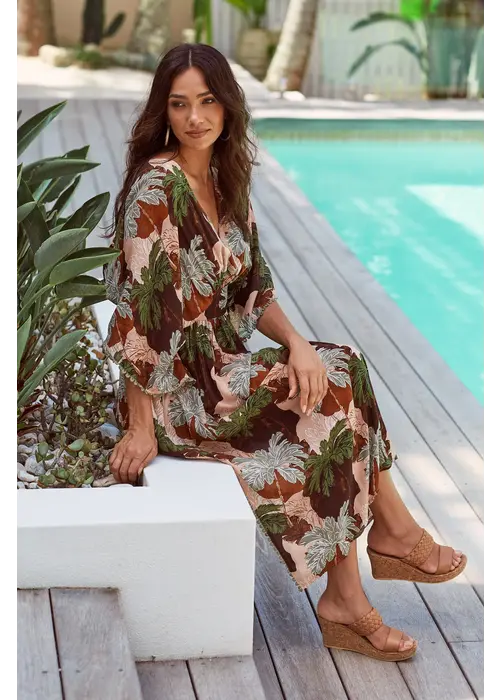 HAVEN Haven Cayman Batwing Maxi Dress