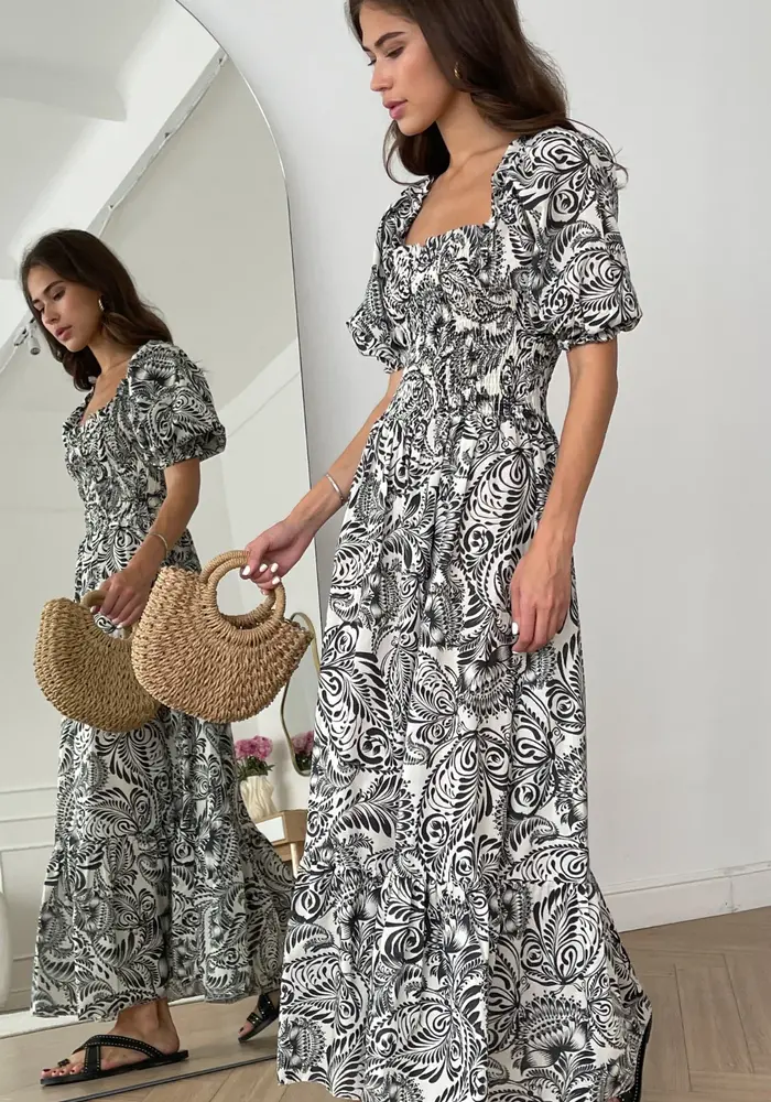 Charli Carina Print Dress