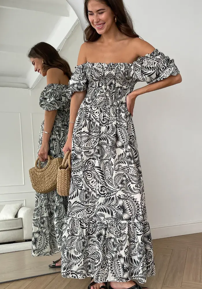 Charli Carina Print Dress