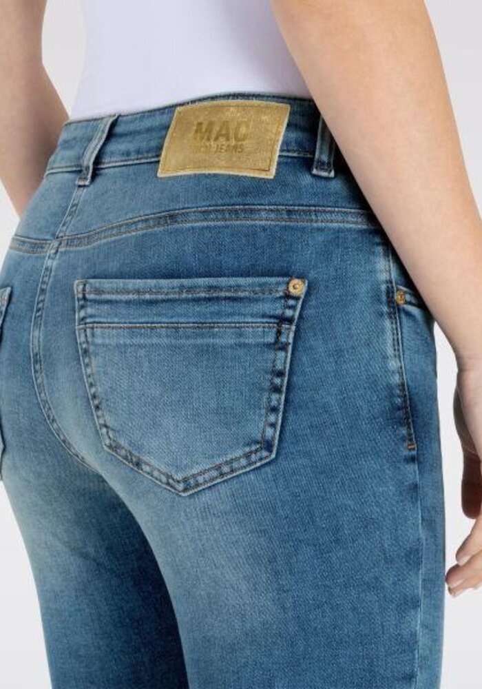 MAC Rich Slim 5755 Raw Zip Jeans