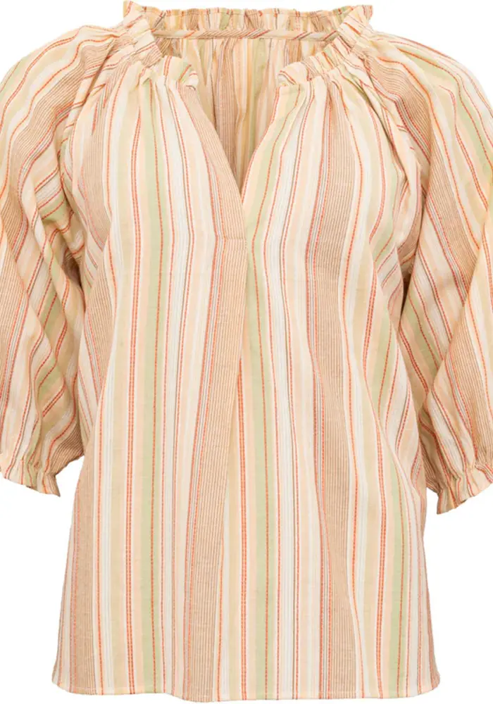 Costa Mani Bailey Stripe Blouse