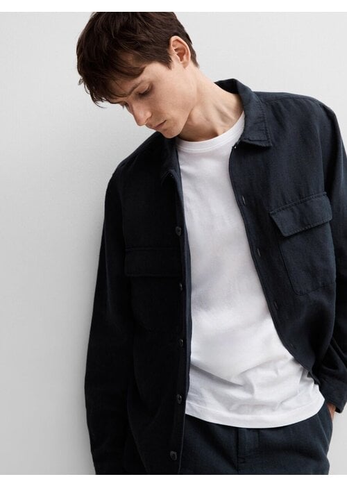 SELECTED HOMME Selected Homme Mads Linen Overshirt