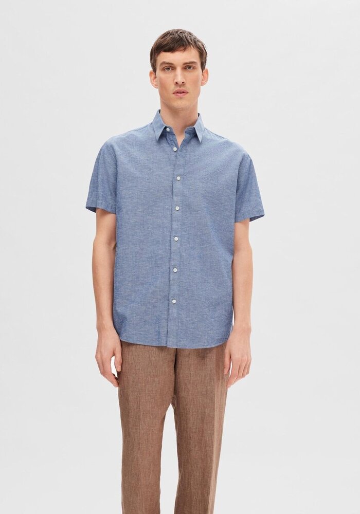 Selected Homme Reg New Linen Shirt