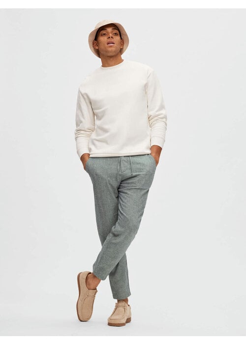 SELECT HOMME Selected Homme Brody Linen Trousers