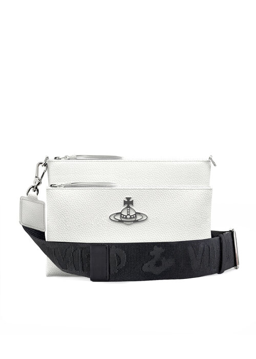 VIVIENNE WESTWOOD Viviene Westwood Penny Double Pouch Crossbody Bag