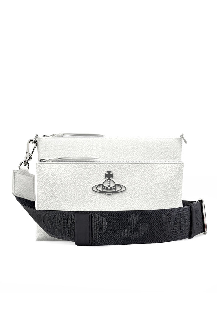 Viviene Westwood Penny Double Pouch Crossbody Bag