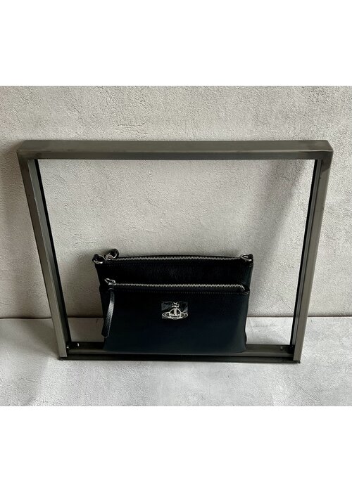 VIVIENNE WESTWOOD Viviene Westwood Penny Double Pouch Crossbody Bag