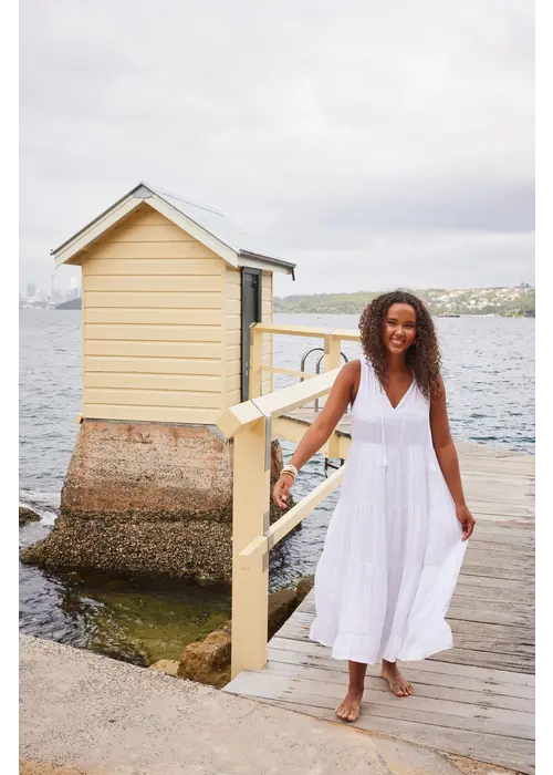 HAVEN Haven Barbados Tiered Maxi Dress