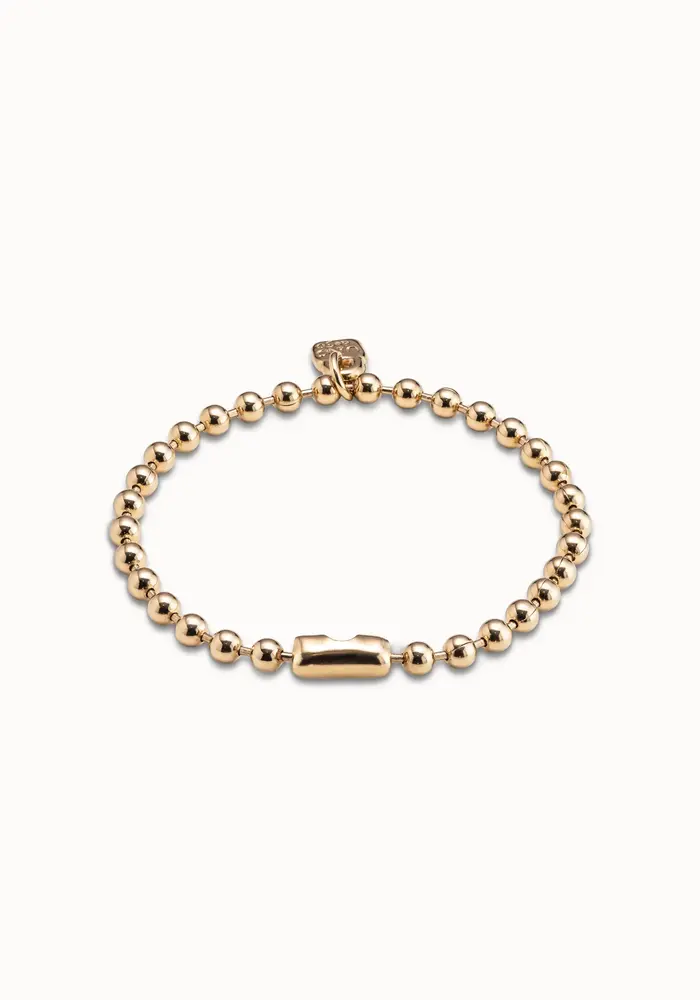 Uno de 50 PUL1829ORO Small Ball Bracelet