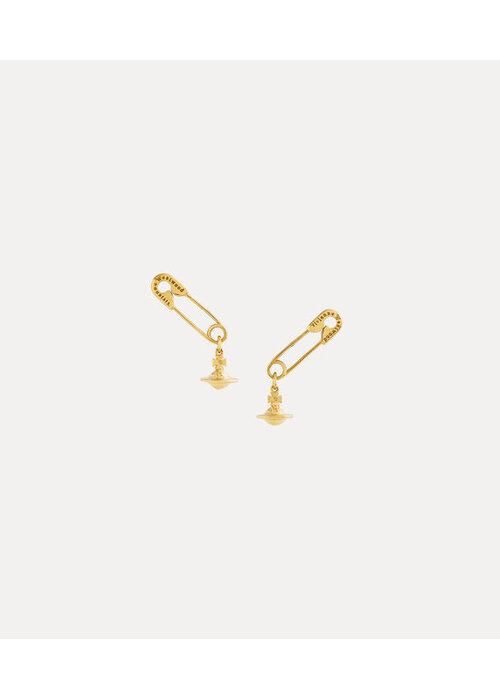 VIVIENNE WESTWOOD Vivienne Westwood Safety Pin Earrings VW2476