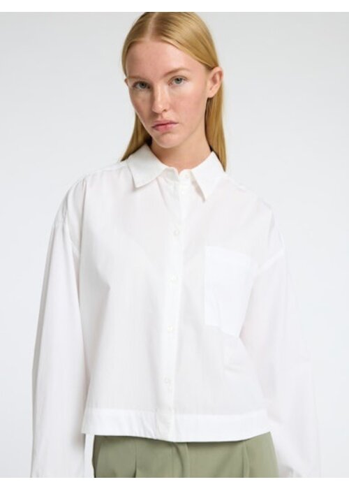 SELECTED FEMME Selected Femme Astha Cropped Boxy Shirt
