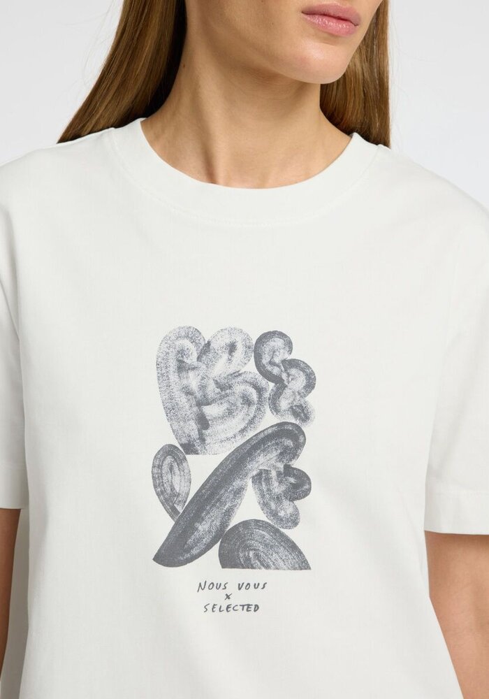 Selected Femme Boxy Print Tee (collaboration with Nous Vous, London)