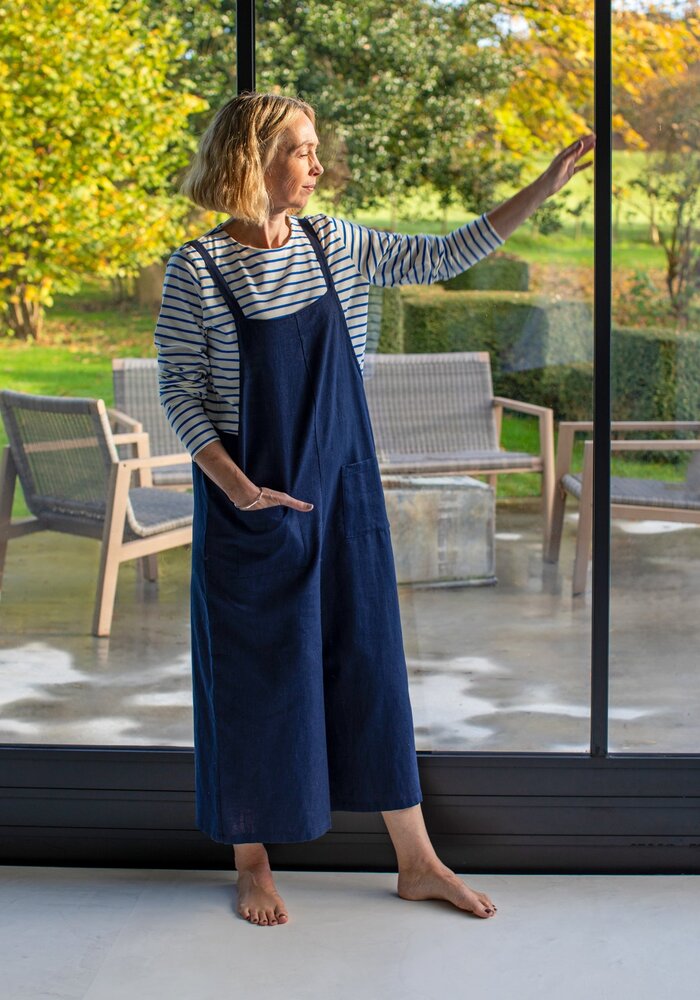 Chalk Fleur Stripe Long Sleeve T-Shirt