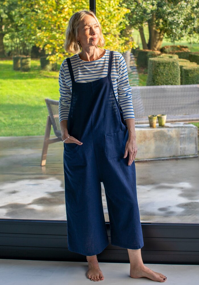 Chalk Fleur Stripe Long Sleeve T-Shirt