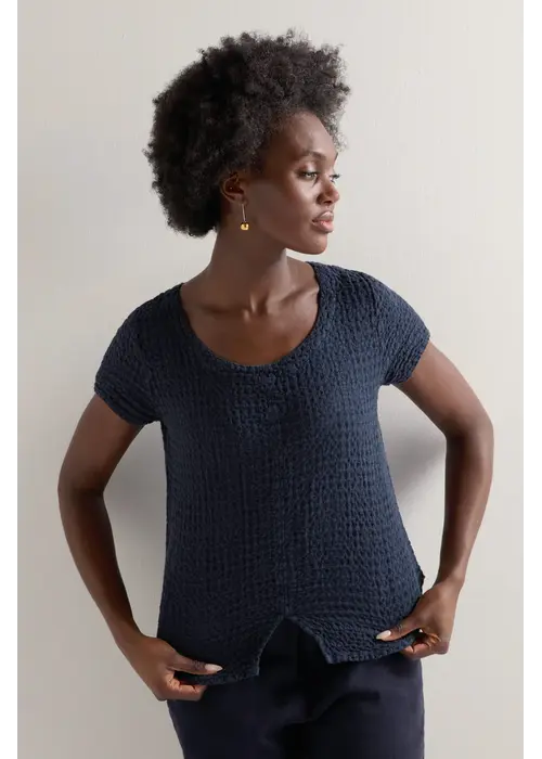 SAHARA Sahara LAT5331 Waffle Linen Top