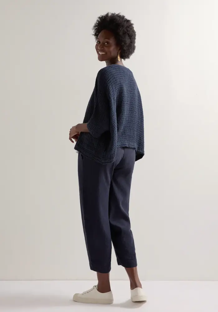Sahara LAJ6136 Waffle Boxy Jacket