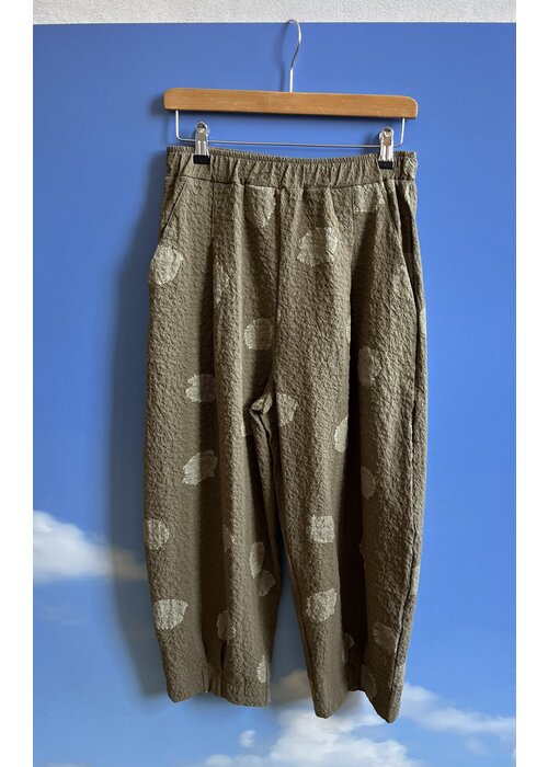 MAMA B Mama B Bianco S Spot Dart Hem Trousers