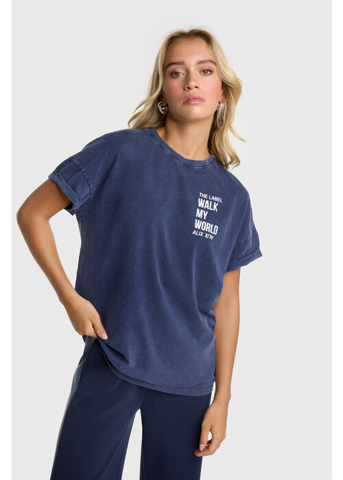 ALIX THE LABEL Alix The Label Walk My World T-Shirt
