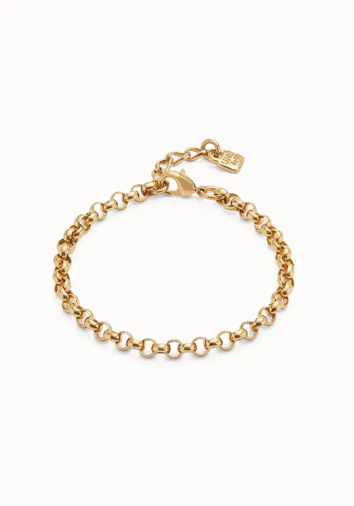 Uno De 50 PUL2539ORO Link Chain Bracelet