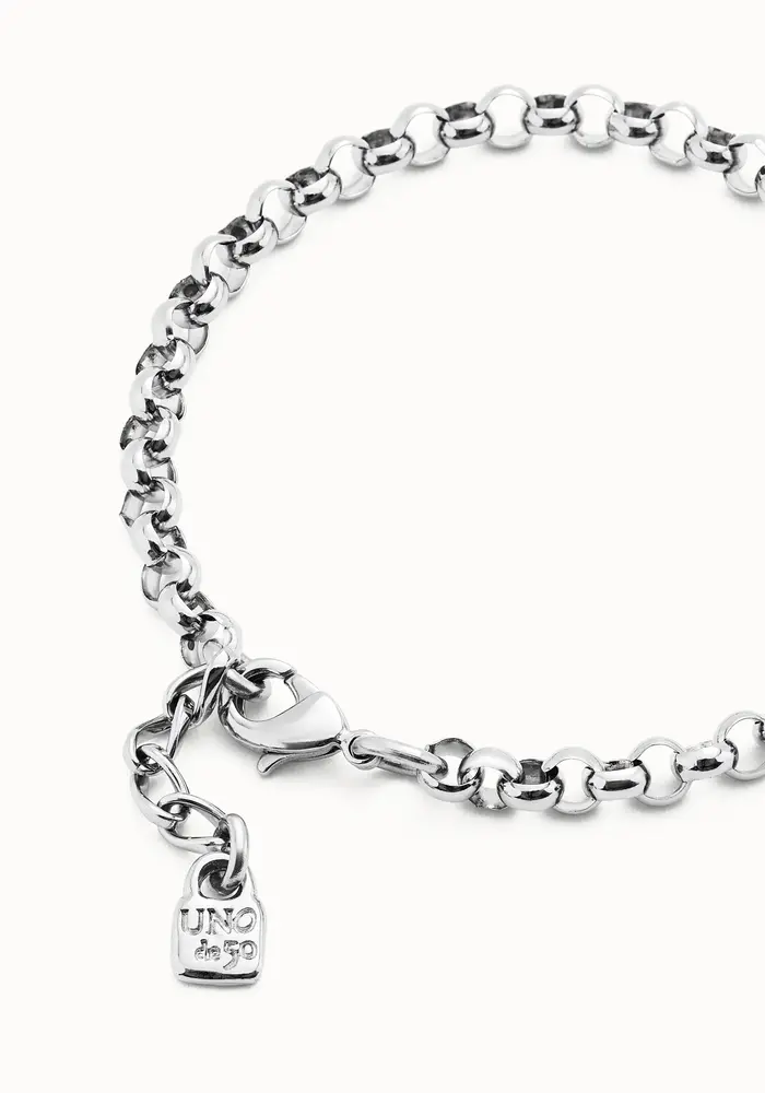 Uno De 50 PUL2539MTL Link Chain Bracelet