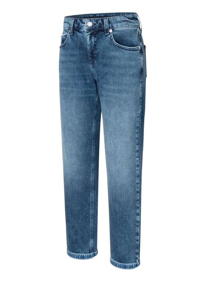 MAC 5818 Straight Leg Diamond Button Jeans