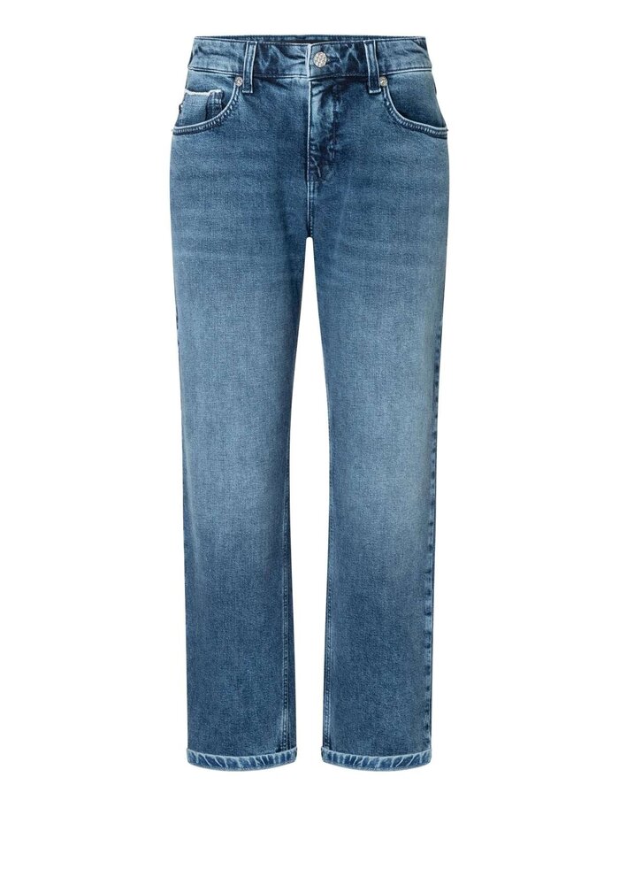 MAC 5818 Straight Leg Diamond Button Jeans