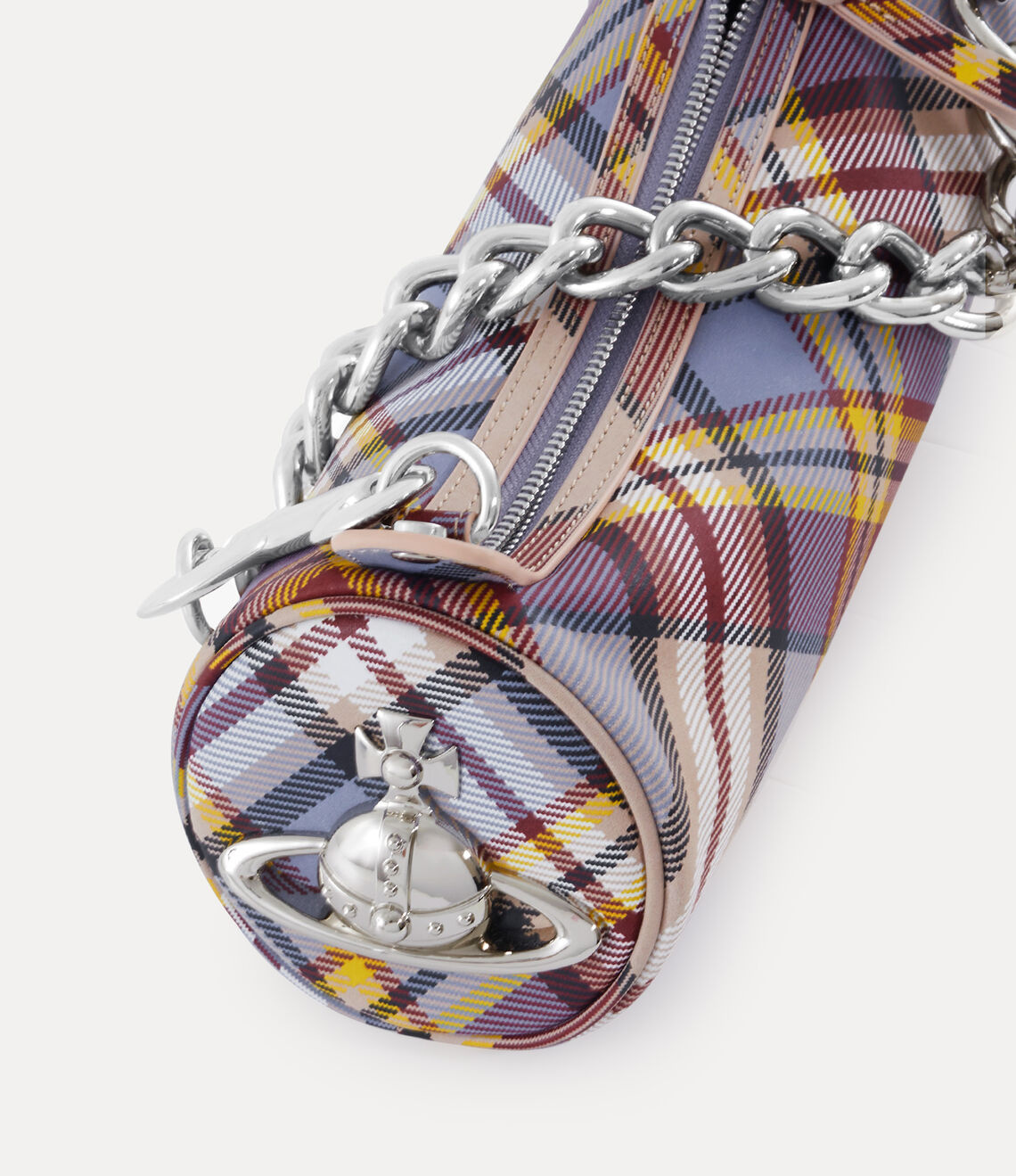 Vivienne Westwood
オリーブグリーン レザー クラッチバッグ Vivienne Westwood Cindy Cylinder Bag - Sunday Best