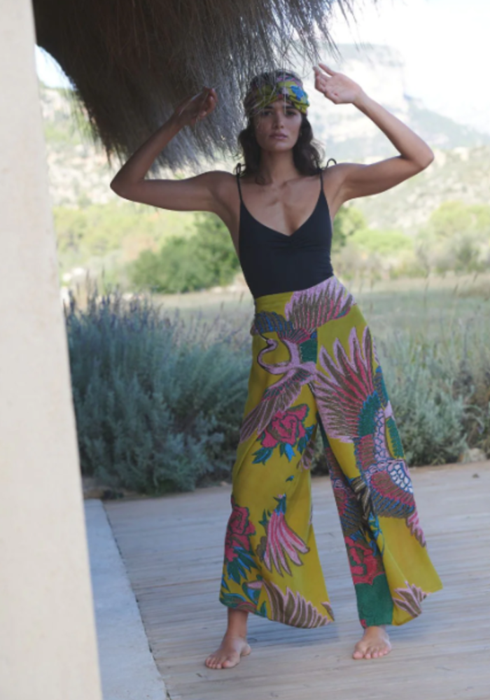 One Hundred Stars Palazzo Pants