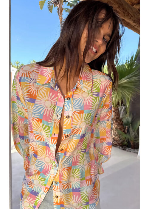 NEVER FULLY DRESSED Never Fully Dressed Check Sun Genie Shirt