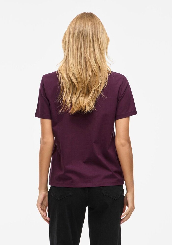 Vila Vinora Short Sleeve T-Shirt Square Shape