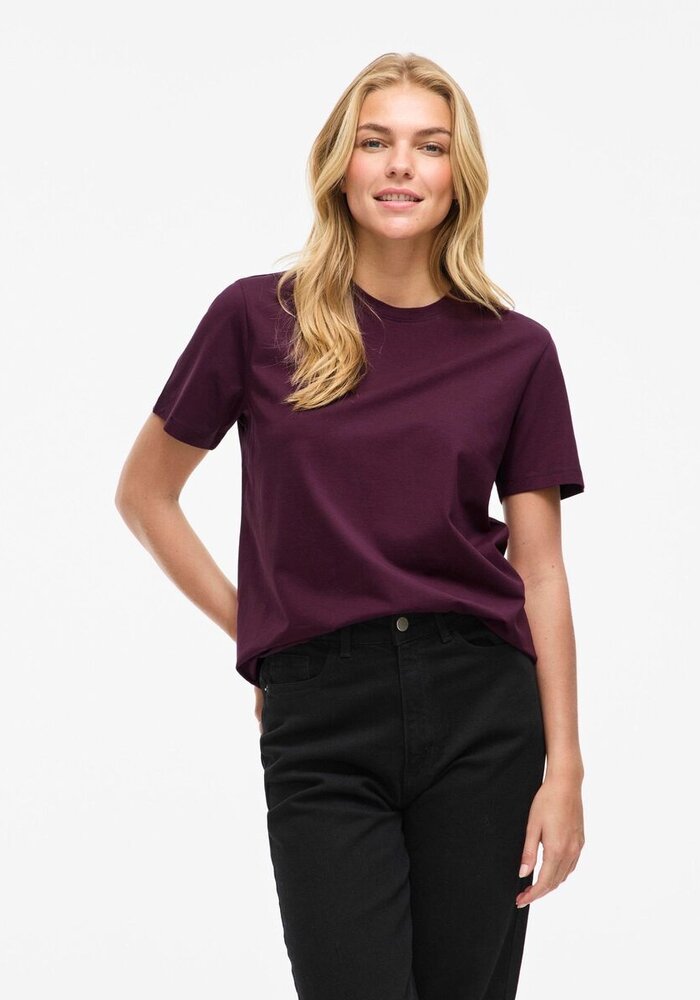 Vila Vinora Short Sleeve T-Shirt Square Shape