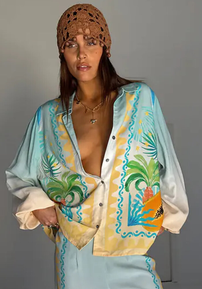 Never Fully Dressed Rio Miley Tropical Shirt