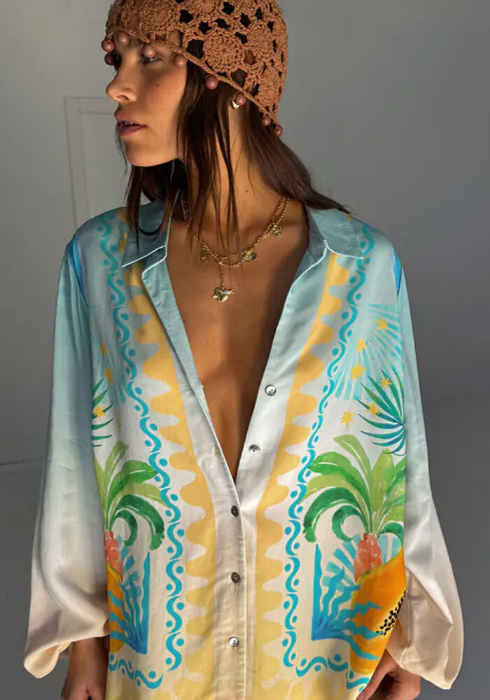Never Fully Dressed Rio Miley Tropical Shirt