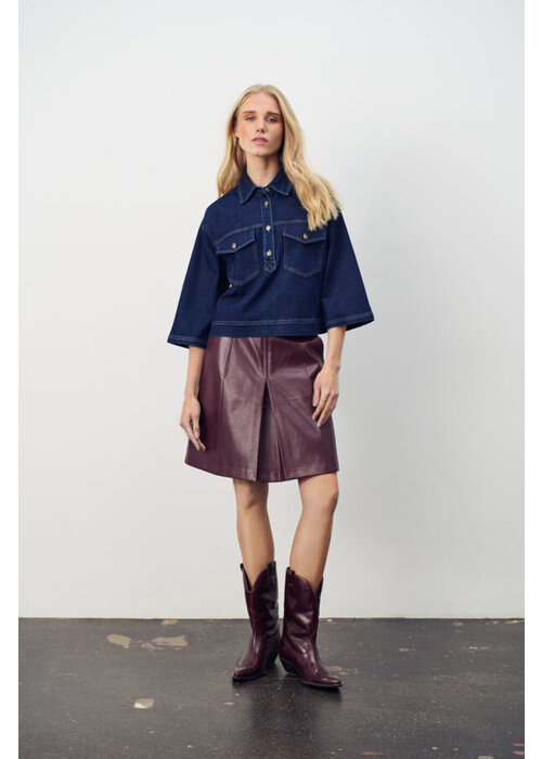 SAINT TROPEZ Saint Tropez Loesa Denim Shirt
