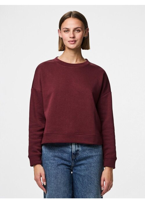 PIECES Pieces Chilli Loose Sweatshirt