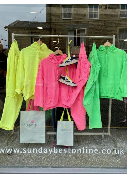 SUZY D Suzy D Bentley Raw Edge Hoody
