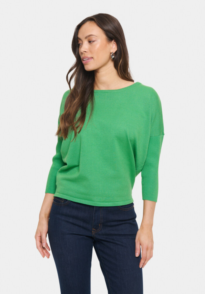 Saint Tropez Mila Round Neck Sweater