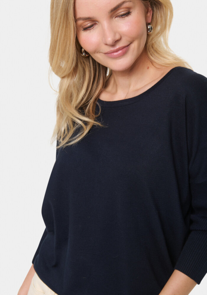 Saint Tropez Mila Round Neck Sweater