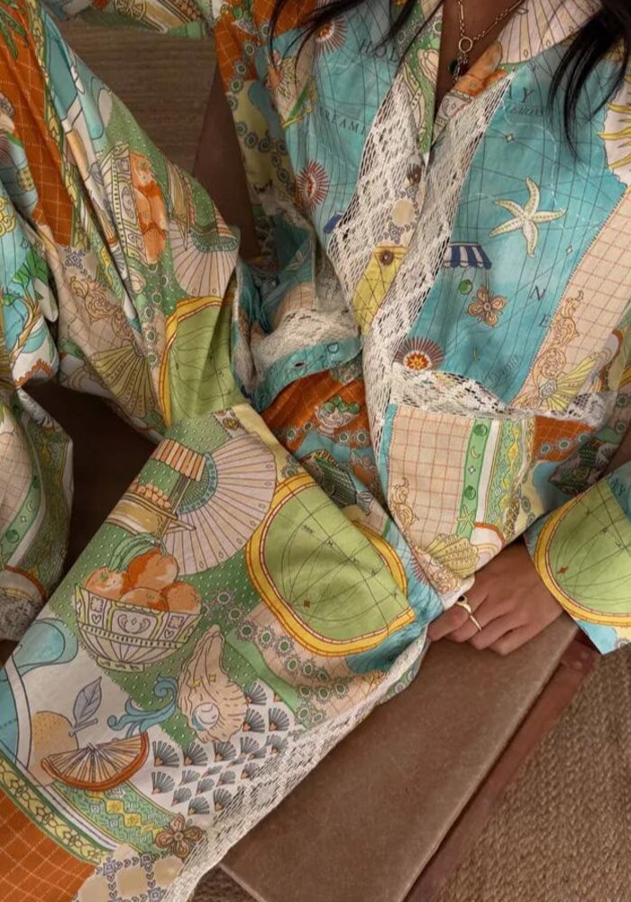 Never Fully Dressed Isla Button PJ Set