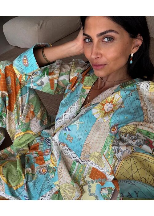 NEVER FULLY DRESSED Never Fully Dressed Isla Button PJ Set