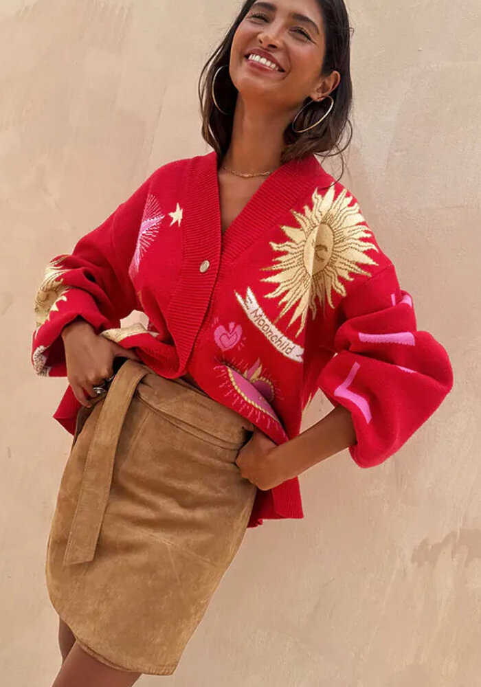 Never Fully Dressed Mystical Tattoo Cardigan
