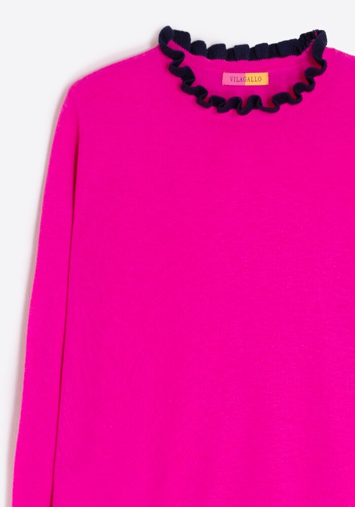Vilagallo Jersey Volantes Knit