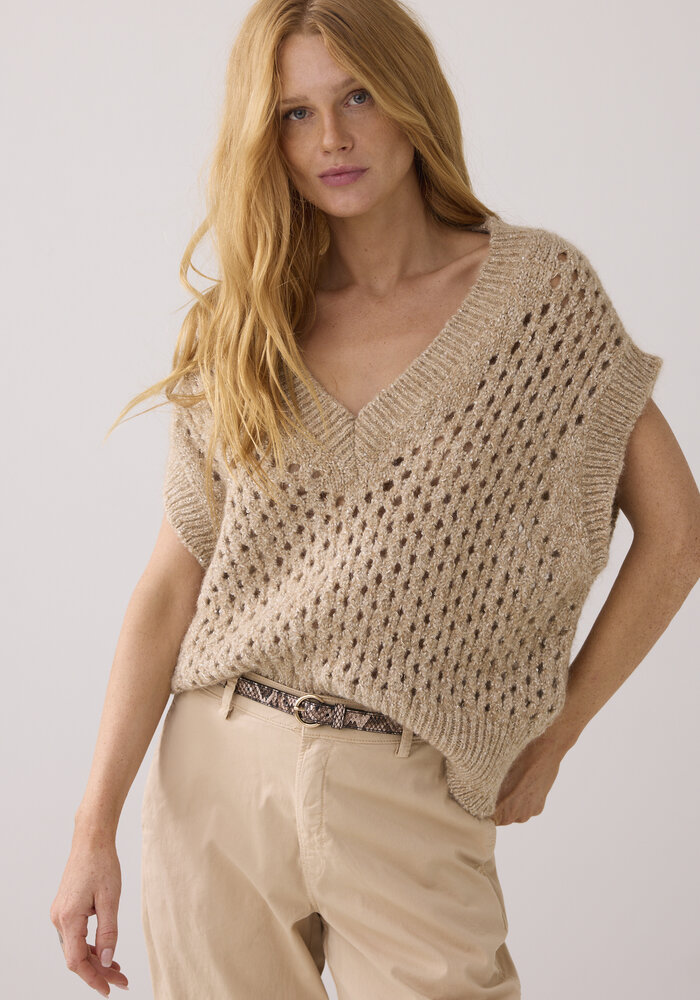 SUMMUM Mohair Knitted Vest 7S7932