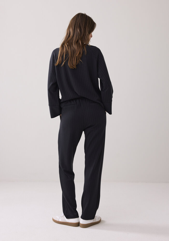 SUMMUM Pinstripe Trousers 4S2854